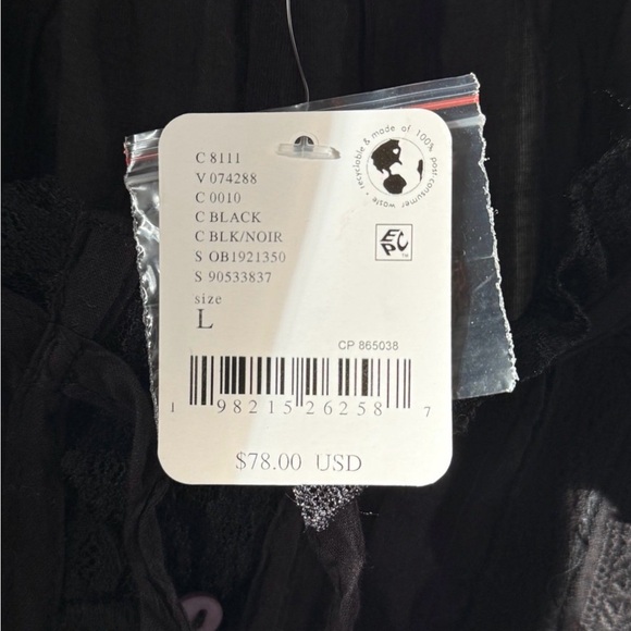 NWT Free People Lace Cotton Tank Top - Picture 6 of 6